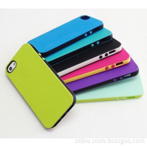 Rubber soft silicone gel skin bumper TPU case cover for iPhone 5 5s